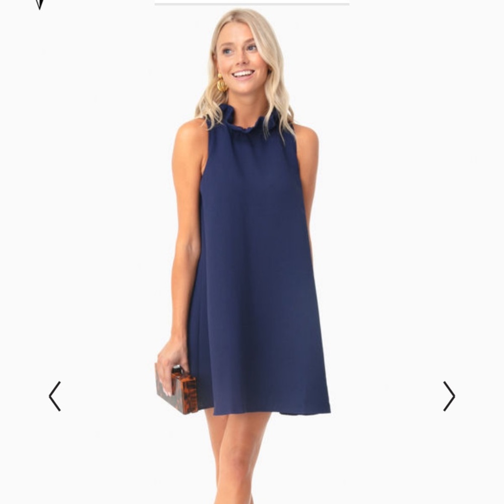 Tuckernuck Navy Blythe Dress